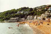 Beautiful beach on the isle of wight