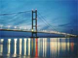 Humber River world’s longest suspension bridge